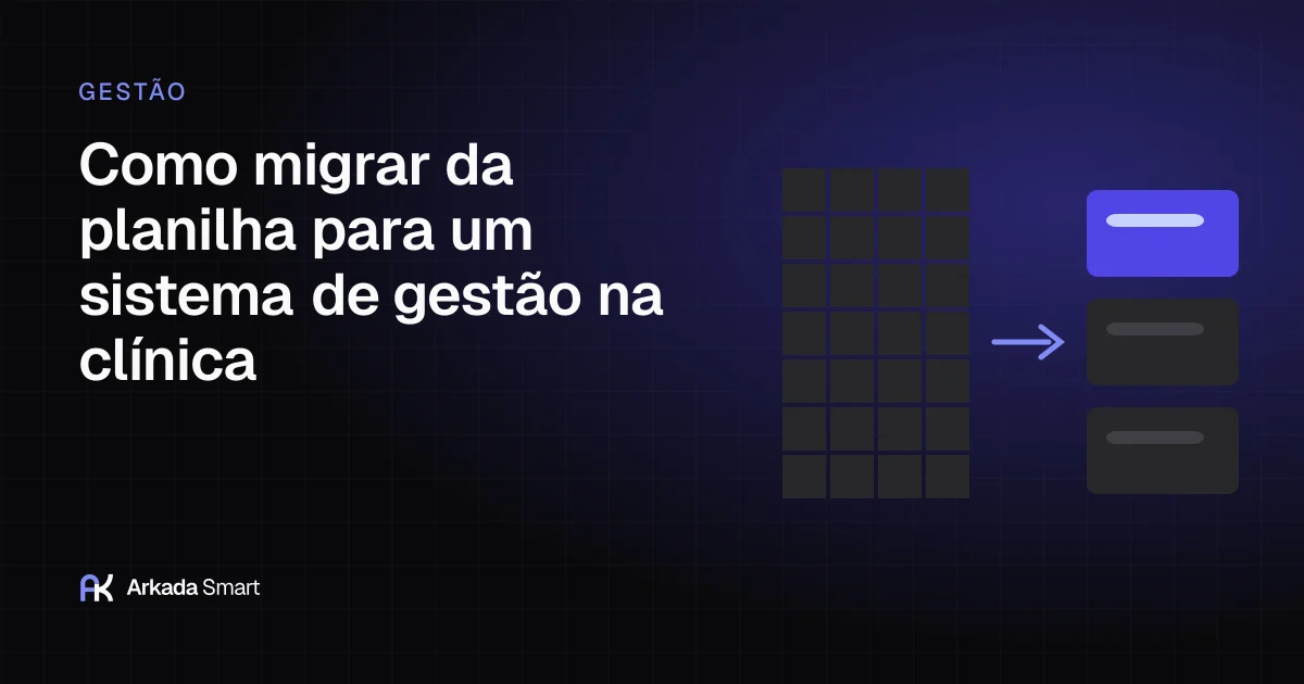 Ilustração abstrata em índigo e grafite com uma grade de células à esquerda que se transforma em cartões organizados à direita