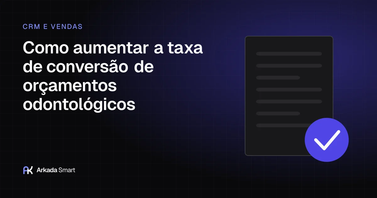 Ilustração abstrata em índigo com um documento estilizado e uma marca de aprovação, representando orçamento aprovado
